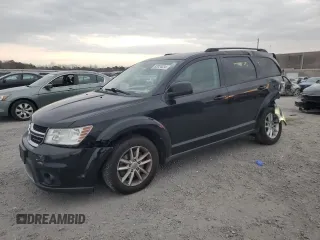 2017 Dodge Journey SXT with VIN 3C4PDCBG8HT533856, listed as a Copart auction lot 43001835 with 189,386 mi miles and Salvage Title. Bid and sale history available at carsss.com. Image 1.