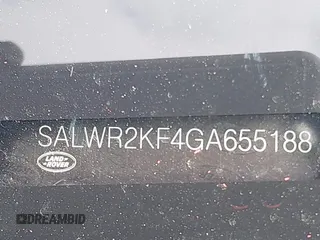 2016 Land Rover Range Rover Sport HSE z VIN SALWR2KF4GA655188, wystawiony jako IAAI lot #42342845 z przebiegiem Nie podano mil oraz . Historia ofert i sprzedaży dostępna na DreamBid. Obrazek 9.