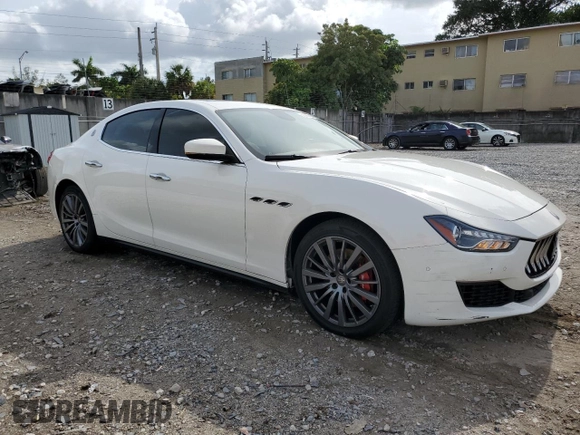 2019 Maserati Ghibli z VIN ZAM57XSA6K1334624, wystawiony jako Copart lot #86902164 z przebiegiem 47 862 mil mil oraz Nie do naprawy • Non repairable. Historia ofert i sprzedaży dostępna na DreamBid. Obrazek 4.