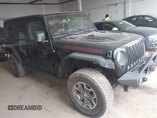 2021 Jeep Wrangler Unlimited Rubicon с VIN 1C4HJXFN2MW587168, выставлен на аукционе IAAI как лот 42472309 с пробегом 66 272 миль миль и . История ставок и продаж доступна на DreamBid. Изображение 1.
