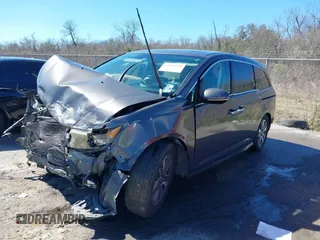2016 Honda Odyssey Touring Elite with VIN 5FNRL5H97GB010275, listed as a IAAI auction lot 41655328 with Not Provided miles. Bid and sale history available at carsss.com. Image 17.