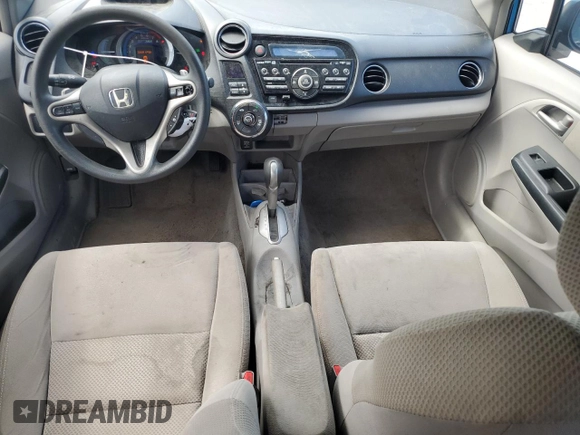 2011 Honda Insight EX with VIN JHMZE2H73BS005723, listed as a Copart auction lot 55420735 with 155,674 mi miles and Salvage title. Bid and sale history available at DreamBid. Image 8.