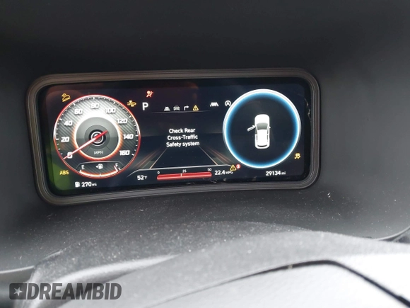 2023 Hyundai Kona N Line with VIN KM8K33A39PU989957, listed as a IAAI auction lot 41505290 with 29,134 mi miles and . Bid and sale history available at DreamBid. Image 7.