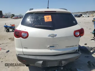 2012 Chevrolet Traverse LTZ z VIN 1GNKVLED1CJ170106, wystawiony jako Copart lot #52022235 z przebiegiem Nie podano mil oraz Szkoda całkowita • Salvage title. Historia ofert i sprzedaży dostępna na DreamBid. Obrazek 6.