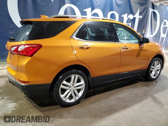 2019 Chevrolet Equinox Premier with VIN 2GNAXYEX3K6100289, listed as a Copart auction lot 49891215 with 52,931 mi miles and Clean Title. Bid and sale history available at carsss.com. Image 3.