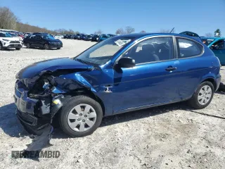 2011 Hyundai Accent GS z VIN KMHCM3ACXBU191848, wystawiony jako Copart lot #54144695 z przebiegiem 115 538 mil mil oraz Czysty tytuł • Clean title. Historia ofert i sprzedaży dostępna na DreamBid. Obrazek 1.