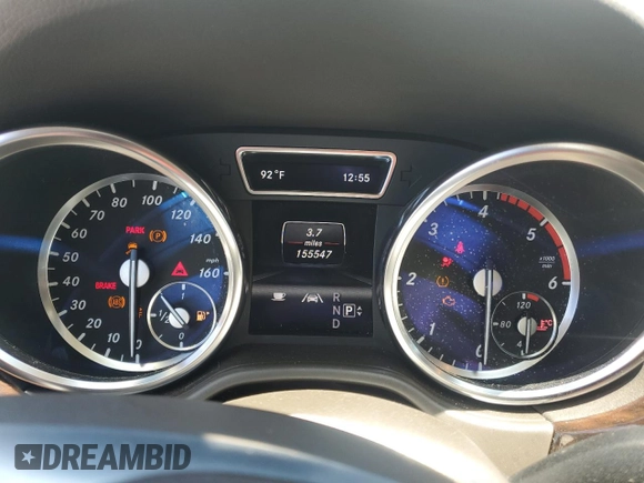 2013 Mercedes-Benz M 350 with VIN 4JGDA2EB3DA187721, listed as a Copart auction lot 64618435 with 155,547 mi miles and Clean title. Bid and sale history available at DreamBid. Image 9.