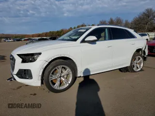2023 Audi Q8 Premium with VIN WA1AVBF11PD024709, listed as a Copart auction lot 86481534 with 22,507 mi miles and Salvage title. Bid and sale history available at DreamBid. Image 1.