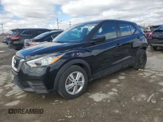 2020 Nissan Kicks S with VIN 3N1CP5BV0LL489833, listed as a Copart auction lot 46720205 with 89,602 mi miles and Salvage Title. Bid and sale history available at carsss.com. Image 1.