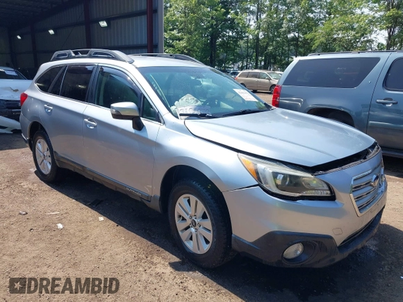 2015 Subaru Outback Premium with VIN 4S4BSAFC8F3317666, listed as a IAAI auction lot 42463473 with 88,913 mi miles and . Bid and sale history available at DreamBid. Image 1.