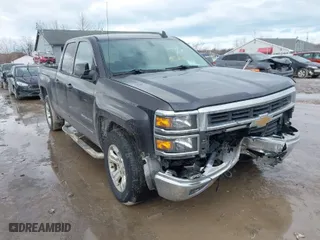 2015 Chevrolet Silverado 1500 LT with VIN 1GCVKREC8FZ361181, listed as a IAAI auction lot 41449096 with 129,811 mi miles. Bid and sale history available at carsss.com. Image 1.