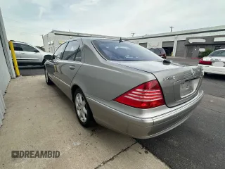 2006 Mercedes-Benz S 430 with VIN WDBNG83J36A466740, listed as a Copart auction lot 49663435 with 130,387 mi miles and Clean Title. Bid and sale history available at carsss.com. Image 3.