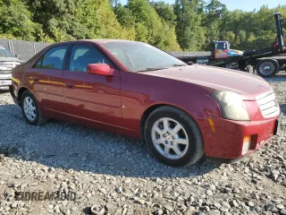 2007 Cadillac CTS with VIN 1G6DM57T870146369, listed as a Copart auction lot 64583924 with 104,333 mi miles and Salvage Title. Bid and sale history available at carsss.com. Image 4.