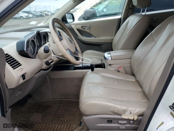 2006 Nissan Murano SE with VIN JN8AZ08W06W521779, listed as a Copart auction lot 80955274 with 179,686 mi miles and Salvage Title. Bid and sale history available at carsss.com. Image 7.