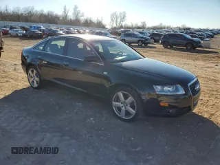 2008 Audi A6 with VIN WAUEV94F08N067459, listed as a Copart auction lot 87861655 with 34,500 mi miles and Salvage title. Bid and sale history available at DreamBid. Image 4.
