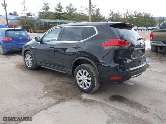 2017 Nissan Rogue S with VIN KNMAT2MV6HP524799, listed as a IAAI auction lot 41423482 with 80,173 mi miles. Bid and sale history available at carsss.com. Image 3.