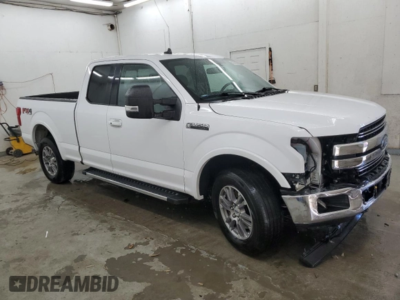 2020 Ford F-150 XL with VIN 1FTEX1EP1LKE82502, listed as a Copart auction lot 53278365 with 67,362 mi miles and Salvage title. Bid and sale history available at DreamBid. Image 4.
