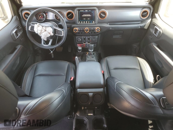 2023 Jeep Gladiator Mojave with VIN 1C6JJTEG9PL559331, listed as a Copart auction lot 62415345 with 22,091 mi miles and Salvage title. Bid and sale history available at DreamBid. Image 8.