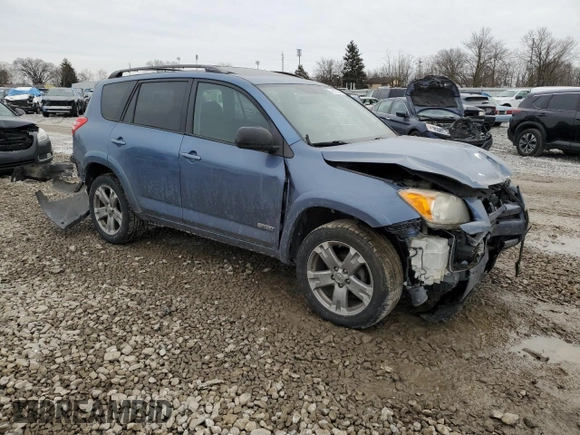 2010 Toyota RAV4 Sport with VIN JTMRF4DV6AD034554, listed as a Copart auction lot 42935655 with 0 mi miles and Salvage Title. Bid and sale history available at carsss.com. Image 4.
