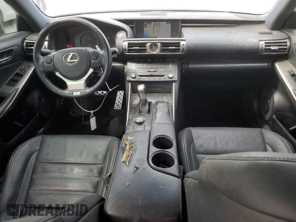 2015 Lexus IS 250 with VIN JTHCF1D23F5020590, listed as a Copart auction lot 56098965 with 164,889 mi miles and Salvage title. Bid and sale history available at DreamBid. Image 8.