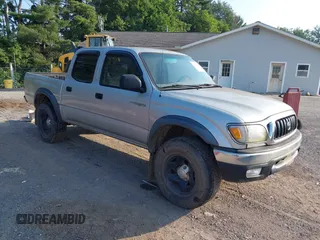 2002 Toyota Tacoma PreRunner with VIN 5TEGM92NX2Z089000, listed as a IAAI auction lot 42727696 with 234,115 mi miles and . Bid and sale history available at DreamBid. Image 1.