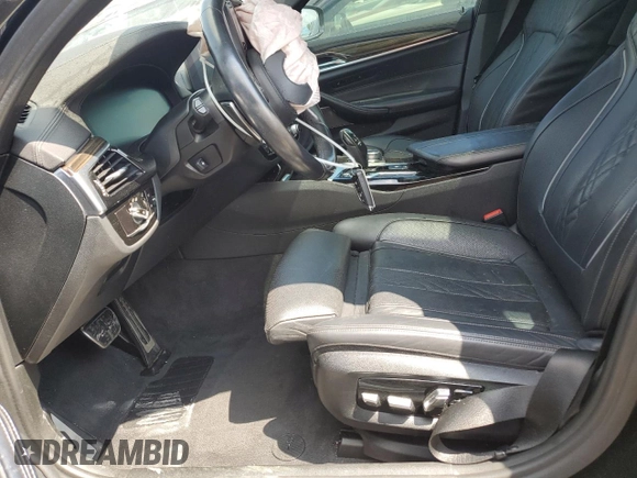2019 BMW 5 Series M550i xDrive with VIN WBAJB9C53KB289356, listed as a Copart auction lot 57814535 with 60,454 mi miles and Clean title. Bid and sale history available at DreamBid. Image 7.