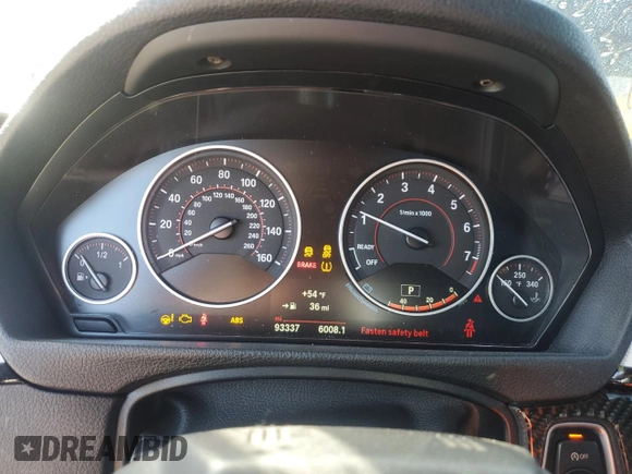 2018 BMW 4 Series 430i xDrive with VIN WBA4Z3C5XJEA31924, listed as a Copart auction lot 48310155 with 93,337 mi miles and Clean Title. Bid and sale history available at DreamBid. Image 9.