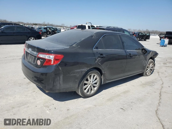 2012 Toyota Camry SE with VIN 4T1BK1FK6CU520276, listed as a Copart auction lot 48551315 with 143,014 mi miles and Salvage Title. Bid and sale history available at carsss.com. Image 3.