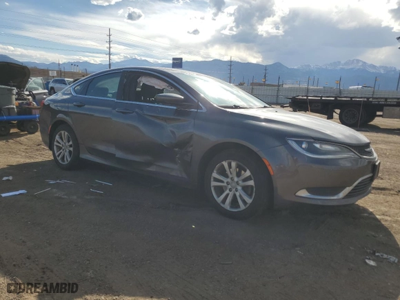 2015 Chrysler 200 Limited with VIN 1C3CCCAB7FN759640, listed as a Copart auction lot 51149095 with 136,270 mi miles and Salvage Title. Bid and sale history available at carsss.com. Image 4.