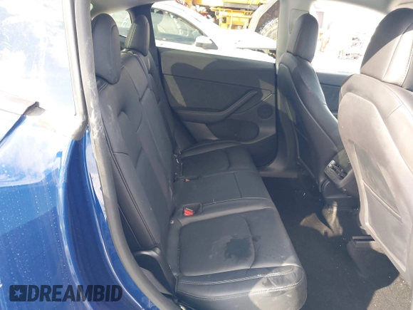 2021 Tesla Model Y Long Range with VIN 5YJYGDEE1MF083780, listed as a IAAI auction lot 41549308 with 37,372 mi miles and . Bid and sale history available at DreamBid. Image 8.