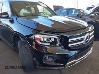 2020 Mercedes-Benz GLB with VIN W1N4M4GB6LW033647, listed as a IAAI auction lot 41749333 with 54,458 mi miles. Bid and sale history available at carsss.com. Image 6.