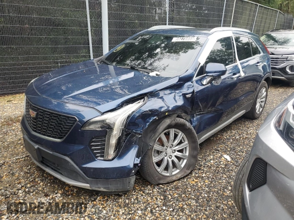 2019 Cadillac XT4 AWD Premium Luxury with VIN 1GYFZDR47KF217259, listed as a Copart auction lot 59275955 with 38,504 mi miles and Clean title. Bid and sale history available at DreamBid. Image 1.