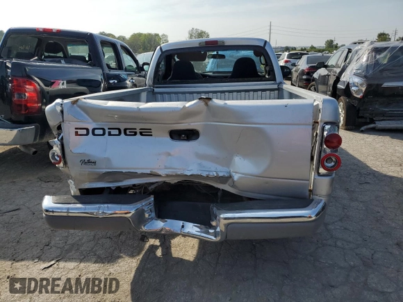 2001 Dodge Dakota with VIN 1B7FL26X01S275505, listed as a Copart auction lot 67882243 with 0 mi miles and Clean Title. Bid and sale history available at carsss.com. Image 6.