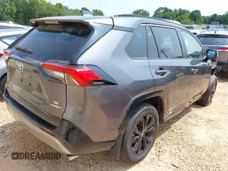 2024 Toyota RAV4 Hybrid SE with VIN 4T3T6RFV4RU144159, listed as a IAAI auction lot 42383398 with 24,499 mi miles and . Bid and sale history available at DreamBid. Image 4.