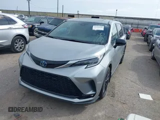 2021 Toyota Sienna XSE with VIN 5TDDRKEC6MS047574, listed as a IAAI auction lot 41688890 with 54,228 mi miles and . Bid and sale history available at DreamBid. Image 2.