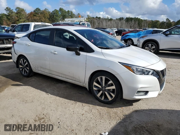 2020 Nissan Versa SR with VIN 3N1CN8FV1LL901789, listed as a Copart auction lot 84638954 with 41,461 mi miles and Salvage Title. Bid and sale history available at DreamBid. Image 4.