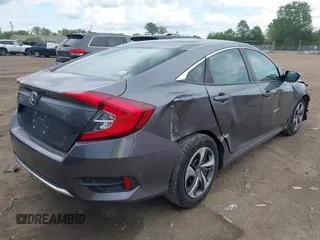 2020 Honda Civic LX z VIN 2HGFC2F62LH547412, wystawiony jako IAAI lot #42254847 z przebiegiem 62 519 mil mil oraz . Historia ofert i sprzedaży dostępna na DreamBid. Obrazek 4.