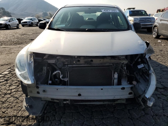 2015 Nissan Versa SV with VIN 3N1CN7AP5FL801573, listed as a Copart auction lot 43271265 with 80,350 mi miles and Salvage title. Bid and sale history available at DreamBid. Image 5.