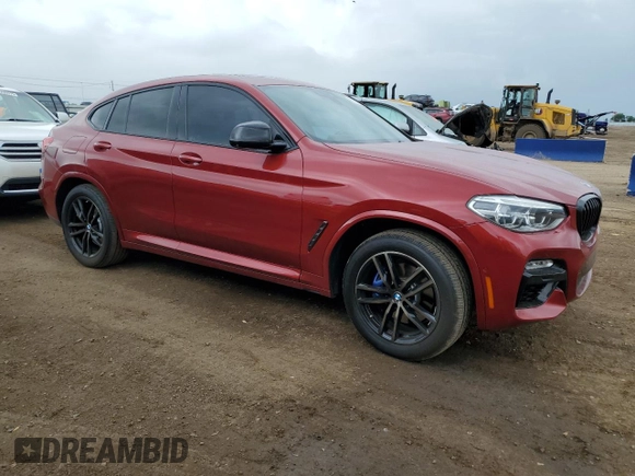 2019 BMW X4 M40i with VIN 5UXUJ5C55KLA93345, listed as a Copart auction lot 61192795 with 102,244 mi miles and Clean title. Bid and sale history available at DreamBid. Image 4.