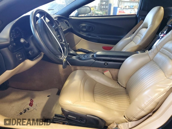 2004 Chevrolet Corvette with VIN 1G1YY32G745116207, listed as a Copart auction lot 75352224 with 67,184 mi miles and Salvage Title. Bid and sale history available at carsss.com. Image 7.