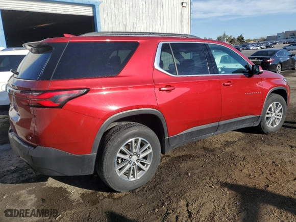 2023 Chevrolet Traverse LT Cloth with VIN 1GNEVGKW0PJ144869, listed as a Copart auction lot 50354475 with 68,893 mi miles and Clean Title. Bid and sale history available at carsss.com. Image 3.