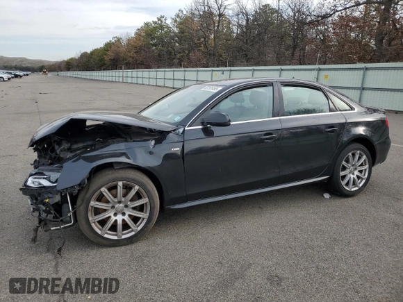 2012 Audi A4 2.0T Premium Plus with VIN WAUFFAFL0CN002562, listed as a Copart auction lot 50195465 with 0 mi miles and Salvage Title. Bid and sale history available at carsss.com. Image 1.