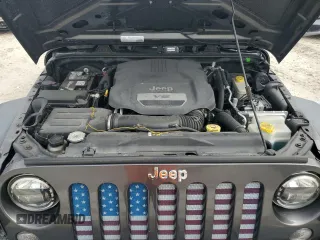 2017 Jeep Wrangler Unlimited Sport with VIN 1C4HJWDG5HL597733, listed as a Copart auction lot 59278195 with 99,156 mi miles and Salvage title. Bid and sale history available at DreamBid. Image 11.