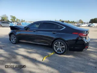 2019 Genesis G80 3.8L with VIN KMTFN4JE5KU309831, listed as a Copart auction lot 78835464 with 35,421 mi miles and Salvage Title. Bid and sale history available at DreamBid. Image 2.