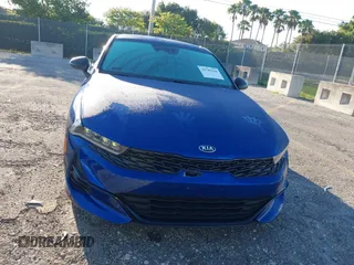 2021 Kia K5 GT-Line with VIN 5XXG64J21MG073399, listed as a IAAI auction lot 39745218 with 17,787 mi miles. Bid and sale history available at carsss.com. Image 12.