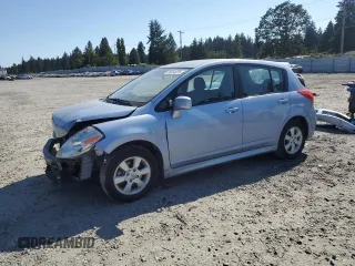 2010 Nissan Versa S with VIN 3N1BC1CP8AL398418, listed as a Copart auction lot 65654425 with 50,886 mi miles and Salvage title. Bid and sale history available at DreamBid. Image 1.