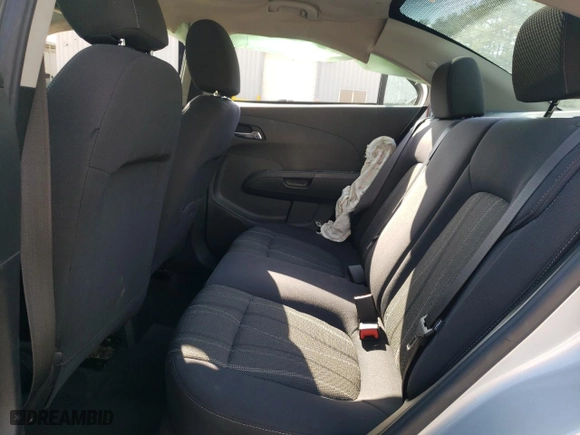 2014 Chevrolet Sonic LT with VIN 1G1JC5SH1E4195966, listed as a Copart auction lot 48574345 with 120,229 mi miles and Salvage Title. Bid and sale history available at carsss.com. Image 10.