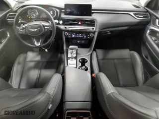 2025 Genesis G70 2.5T with VIN KMTG34SC4SU149464, listed as a Copart auction lot 54305175 with 10,646 mi miles and Clean Title. Bid and sale history available at carsss.com. Image 8.