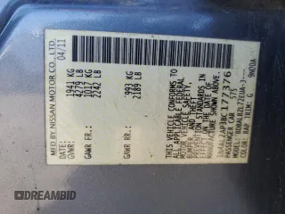 2011 Nissan Altima S with VIN 1N4AL2AP3BC177376, listed as a Copart auction lot 84323934 with 157,110 mi miles and Salvage title. Bid and sale history available at DreamBid. Image 14.