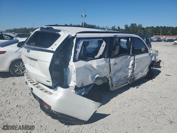 2023 Cadillac Escalade 4WD Sport Platinum with VIN 1GYS4GKL2PR331711, listed as a Copart auction lot 76551854 with 0 mi miles and Salvage Title. Bid and sale history available at carsss.com. Image 3.